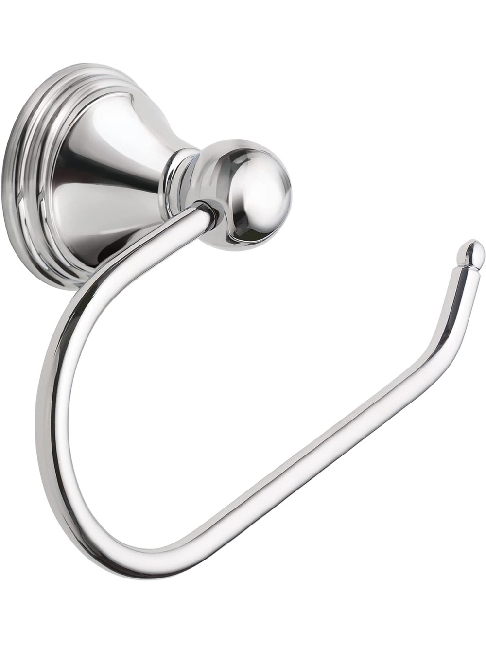 Moen Preston Collection Chrome Single Post Toilet Paper Holder